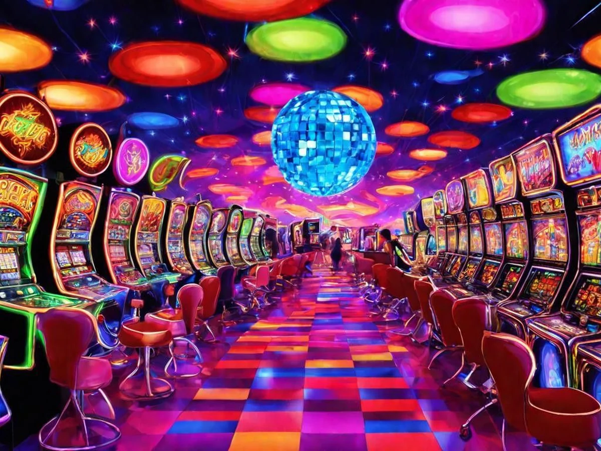 Tampilan slot mobile dengan reel dan simbol permainan
